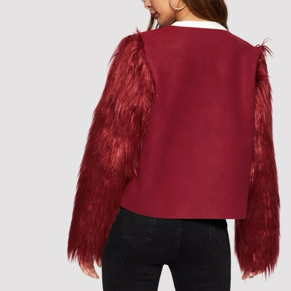 Open Front Coat - Picture 3 of 6
